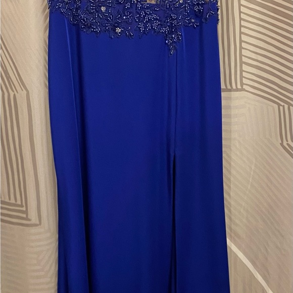 Royal Blue prom dress - Picture 3 of 7